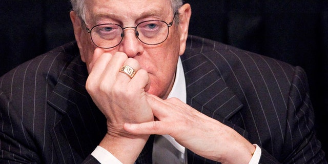 FILE -- April 11, 2011: David Koch, executive vice president of Koch Industries, attends a meeting in New York, NY.