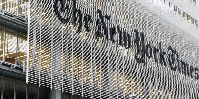 FILE -- New York Times building