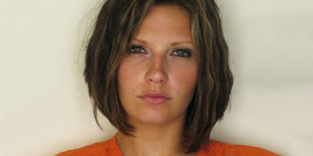 Meagan Simmons in 2010 following her arrest for drinking and driving.