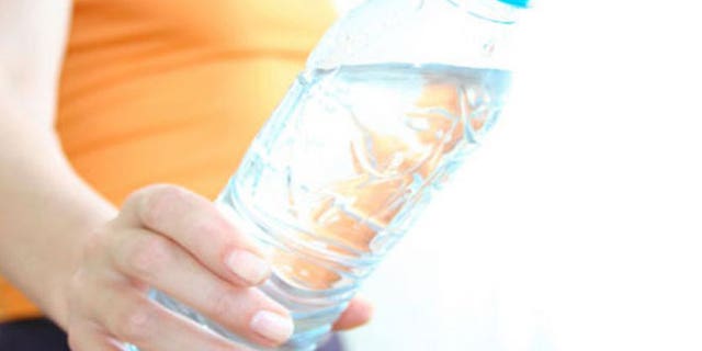 Stock image of bottled water
