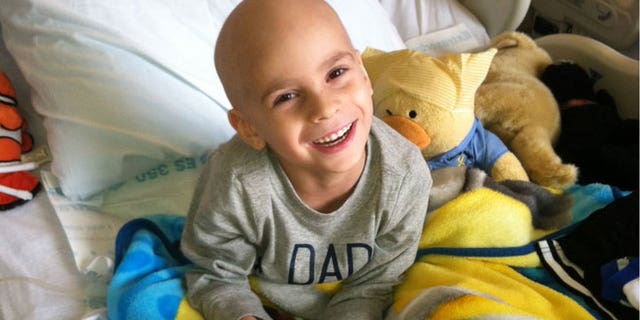 Five-year-old Liam Waldron, of Mentor, Ohio, is one of a handful of U.S. children with an immunosuppresive disease that prevents him from receiving the MMR vaccine, which provides immunity against measles.