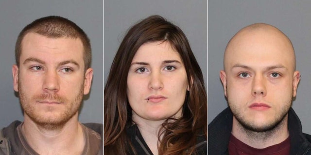 Gregory Rottjer, Jennifer Hannum and  Matthew Dorso face charges for throwing a person off a bridge in Connecticut.