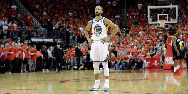 Stephen Curry and the Golden State Warriors face possible elimination Saturday night at home against the Houston Rockets in Game 6 of the NBA's Western Conference Finals.