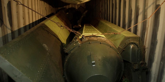 July 16, 2013: Military equipment lays in containers aboard a North Korean-flagged ship at the Manzanillo International container terminal on the coast of Colon City.