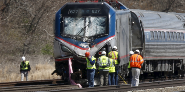 Two Amtrak maintenance employees in Chester, Pa., were killed in April 2016 after an Amtrak traveling at more than 100 mph struck them.