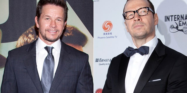 Mark, left, and Donnie Wahlberg.