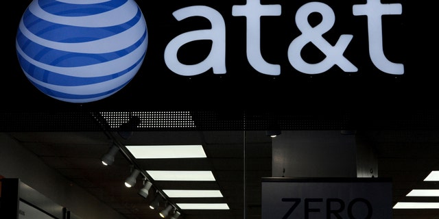 An AT&T logo is seen at a AT&T building in New York City, October 23, 2016. (REUTERS/Stephanie Keith)