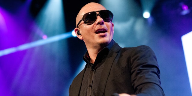 Pitbull performs at the Barclays Center on December 26, 2013 in New York City.