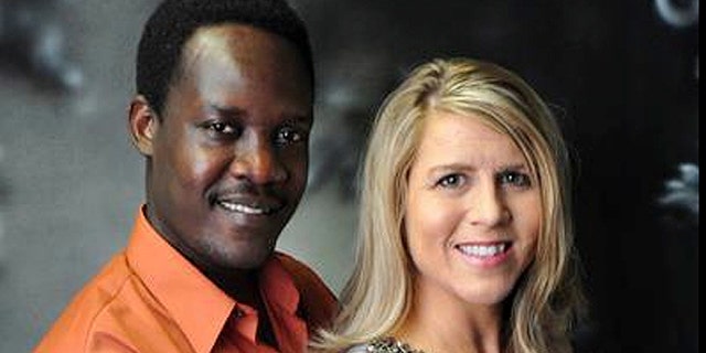 Rudwan Dawod, who had faced charges of terrorism and criminal organization, met his wife Nancy Williams while working as volunteers at Sudan Sunrise in 2009. They later married and the Oregon couple is now expecting their first child, whom they will name Sudan, in September. (Courtesy: Sudan Sunrise)