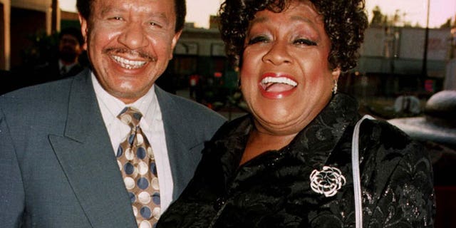 Sherman Hemsley and his late "Jeffersons" co-star,  Isabel Sanford.