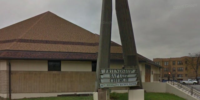 Two men were shot and killed while walking into Friendship Baptist Church.