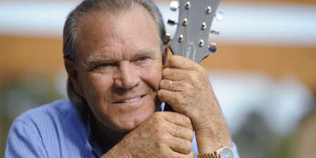 August 4, 2008: Country Singer Glen Campbell photographed at his home in Malibu, California.