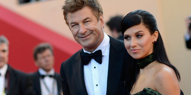 CANNES, FRANCE - MAY 22: Actor Alec Baldwin and Hilaria Thomas attend the 'Killing Them Softly' Premiere during 65th Annual Cannes Film Festival at Palais des Festivals on May 22, 2012 in Cannes, France. (Photo by Gareth Cattermole/Getty Images)