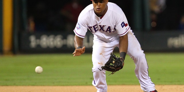 Third baseman Adrian Beltre