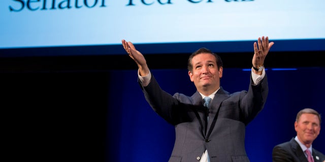 Aug. 10, 2013: Sen. Ted Cruz speaks during the family leadership summit in Ames, Iowa.