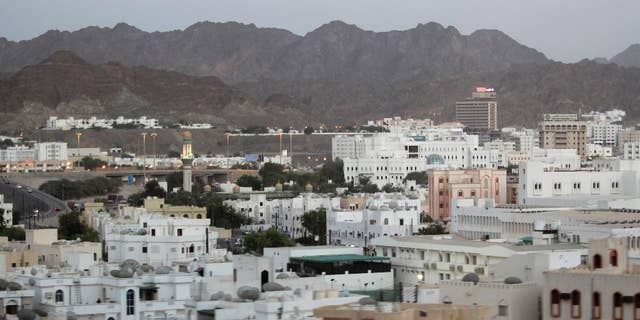 FILE -- In this Sept. 15, 2010 file photo shows a general view of the city, in Muscat, Oman. A new report released Wednesday, July 13, 2016 by Human Rights Watch alleges that foreign maids working in Oman face abuse and conditions that near slavery. The report, based on interviews its researchers conducted with 59 female migrant workers in the sultanate, said some recounted being beaten, verbally abused, denied fair pay and working as much as 20-hour days. (AP Photo/Kamran Jebreili, File)