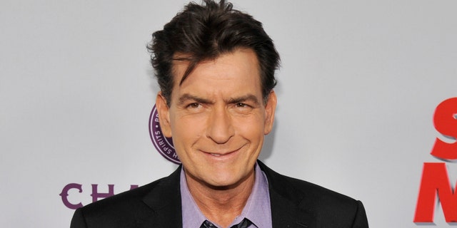 Charlie Sheen in an April 2013 file photo.