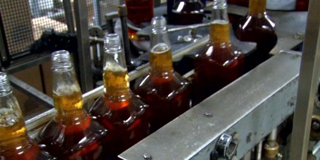 FILE: More than $25,000 worth of Pappy Van Winkle bourbon was swiped from a secure area at Buffalo Trace Distillery in Frankfort, Ky.