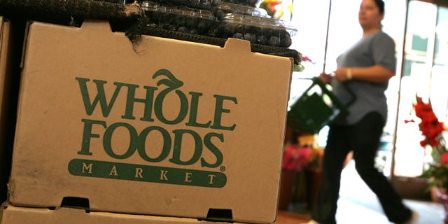 SAN FRANCISCO - FEBRUARY 22: The Whole Foods logo adorns a cardboard box at a Whole Foods Market February 22, 2007 in San Francisco, California. Whole Foods Market Inc. announced that it plans to purchase Wild Oats Market Inc. for an estimated $565 million in hopes of competing with larger food chains that have started to introduce organic and prepared foods to their inventories. (Photo by Justin Sullivan/Getty Images)