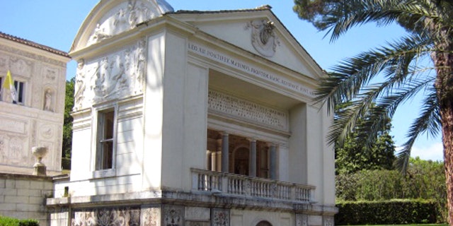 Located within the Vatican garden, Casina Pio IV is a 16th century villa that houses the Pontifical Academy of Sciences.