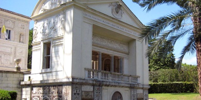Located within the Vatican garden, Casina Pio IV is a 16th century villa that houses the Pontifical Academy of Sciences.