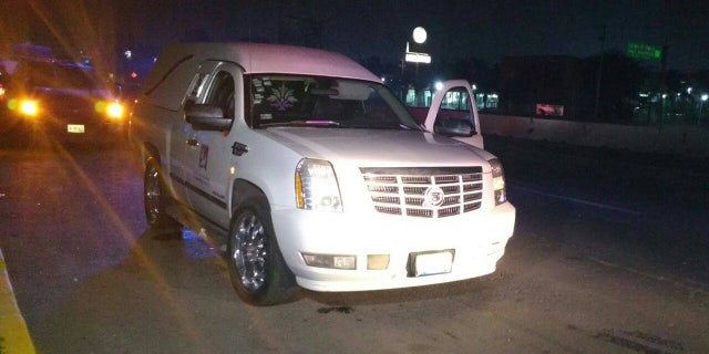 A man made off with a hearse with a corpse inside on Friday in central Mexico, according to police.