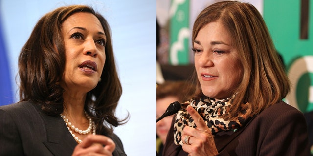Kamala Harris (left) and Loretta Sanchez. (Photos: Getty Images)