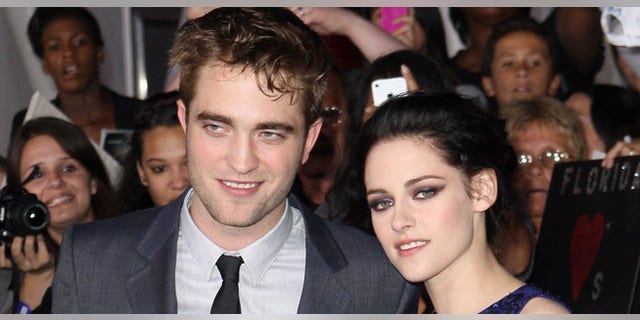 Robert Pattinson and Kristen Stewart, in happier times.