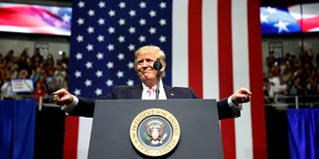President Trump criticized NFL players who sat or knelt during the national anthem.