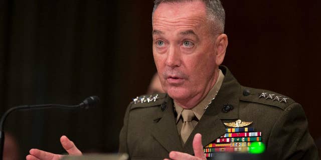 Joint Chiefs Chairman Gen. Joseph Dunford Jr. in April 2016.