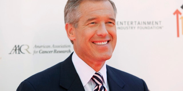 NBC news anchor Brian Williams poses at the "Stand Up To Cancer" television event, aimed at raising funds to accelerate innovative cancer research, at the Sony Studios Lot in Culver City, California September 10, 2010.