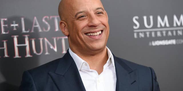 Vin Diesel at a premiere in New York.