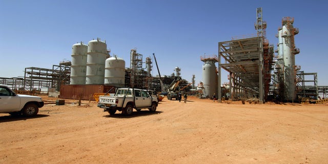 This April 19, 2005 photo released by Statoil via NTB scanpix, shows the Ain Amenas gas field in Algeria, where Islamist militants raided and took hostages Wednesday Jan. 16, 2013. As Algerian army helicopters clattered overhead deep in the Sahara desert, Islamist militants hunkered down for the night in the natural gas complex they had assaulted Wednesday morning, killing two people and taking dozens of foreigners hostage in what could be the first spillover from France's intervention in Mali. (AP Photo/Kjetil Alsvik, Statoil via NTB scanpix) NORWAY OUT