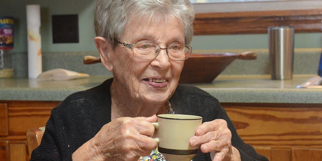 The soon-to-be centenarian reflects on her incredible 100 years of life at her kitchen table.
