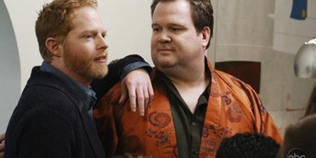 Mitchell Pritchett and Cameron Tucker, a gay couple on the popular sitcom 'Modern Family.' (ABC)