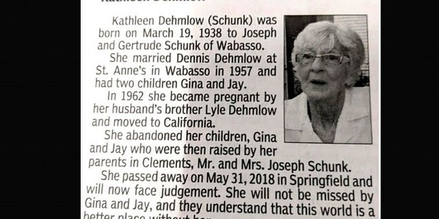 A seemingly normal obituary took a dark turn and has now gone viral.