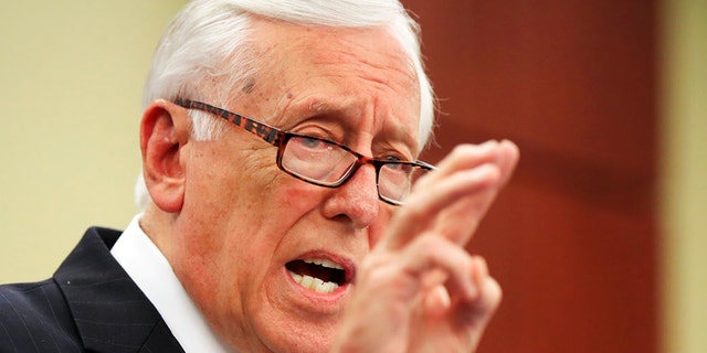 Rep. Steny Hoyer, D-Md., was hospitalized Tuesday with pneumonia, his spokeswoman said.