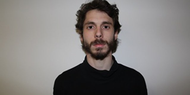 This image provided by the Middletown Police Department shows Eric Lonergan of Rio de Janeiro. Lonergan is accused of possessing a controlled substance and illegally obtaining or supplying drugs. Lonergan was one of four Wesleyan University students arrested Tuesday Feb. 24, 2015 in connection with about a dozen hospitalizations among people who took a party drug known as Molly. (AP Photo/Middletown Police Department)