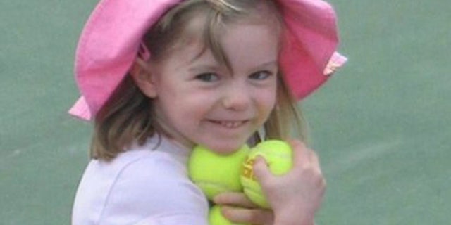 This undated file photo made available by the London Metropolitan Police shows missing British girl Madeleine McCann before she vanished from a Portuguese holiday complex on Thursday, May 3, 2007. The new book, “Looking for Madeleine”focuses on the investigation into the girl’s disappearance.