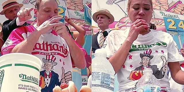 Joey Chestnut and Miki Sudo won this year's Nathan's Hot Dog Eating Contest.