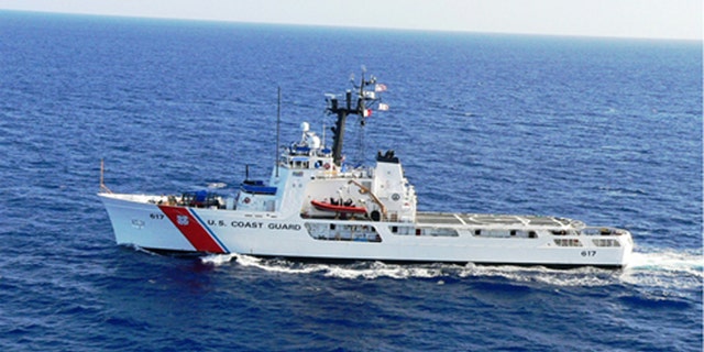 This undated handout photo provided by the US Coast Guard shows US Coast Guard Cutter Vigilant. Thirty-eight Cuban migrants caught trying to sail to the U.S. are stranded aboard a U.S. Coast Guard vessel, waiting for permission from the Cuban government to return home, The Associated Press has learned. The migrants were among about 96 Cubans who were intercepted at sea and taken aboard the Coast Guard Cutter Vigilant. The Cuban government allowed the return of the other 58 people. (Coast Guard via AP)