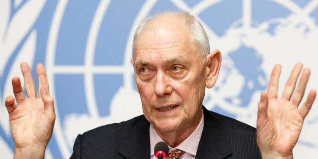 Mike Smith, Chairman of the Commission of Inquiry on human rights in Eritrea.