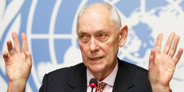 Mike Smith, Chairman of the Commission of Inquiry on human rights in Eritrea.