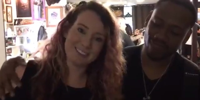 9-1-1 dispatcher, Jessica Brooks, and Pulse Nightclub survivor, Yvens Carrenard, get tattooed together with Healing Ink.
