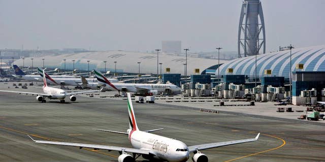 Media reps for the world's busiest airport for international travel confirmed that flights from 10:13 a.m. to 10:45 a.m. on Friday over "suspected drone activity."