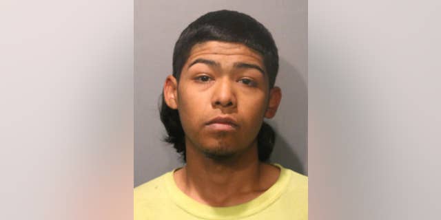 This undated photo provided by the Chicago Police Department shows Angel Gomez. Gomez is charged in the Tuesday, May 2, 2017, shooting and wounding of two plainclothes Chicago Police officers. He faces counts of attempted murder and aggravated battery with a firearm. He's suspected of driving the vehicle in which the shooters were riding. (Chicago Police Department via AP)