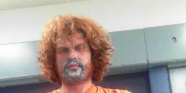 Glenn Casdorph, 30, allegedly huffed spray paint and then beat his mother with a spatula on Thursday, according to local news reports.