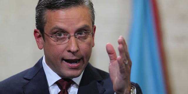 Puerto Rico Gov. Alejandro Garcia Padilla.