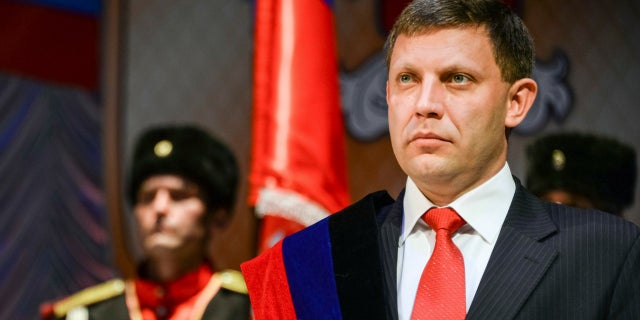 The news agency of the Russia-backed separatists fighting in eastern Ukraine's Donetsk region is reporting that separatist leader Alexander Zakharchenko has died in a cafe explosion.