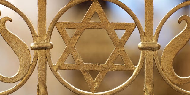 LEIPZIG, GERMANY - AUGUST 30: A Star of David is visible among the ornamentation at the Brodyer Synagogue at the ordination of new Rabbis Shlomo Afanasev and Moshe Baumel on August 30, 2010 in Leipzig, Germany. Though both Afanasev and Baumel were born in the former Soviet Union, they grew up in Germany and are among a growing number of German-raised rabbis graduating from the Ronald Lauder-supported Rabbinical Seminary in Berlin. (Photo by Sean Gallup/Getty Images)